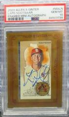 Lars Nootbaar [X Silver] #MA-LN Baseball Cards 2023 Topps Allen & Ginter Mini Framed Autographs Prices