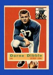 Dorne Dibble Football Cards 1956 Topps Prices