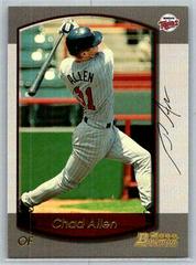 Chad Allen #33 Baseball Cards 2000 Bowman Prices