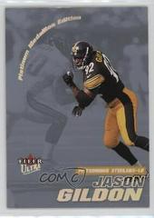 Jason Gildon [Platinum Medallion] #112P Football Cards 2001 Ultra Prices