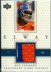 John Elway Football Cards 2000 Upper Deck Legends Legendary Jerseys Prices