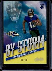 Rashod Bateman [Gold] #BST-13 Football Cards 2021 Panini Absolute By Storm Prices
