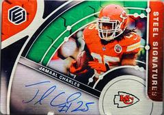 Jamaal Charles [Neon] #SS-JC Football Cards 2022 Panini Elements Steel Signatures Prices