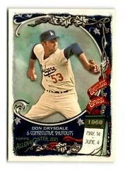 Don Drysdale Baseball Cards 2023 Topps Allen & Ginter Spotless Spans Prices