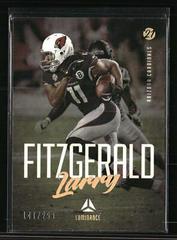 Larry Fitzgerald [Gold] #3 Football Cards 2021 Panini Luminance Prices