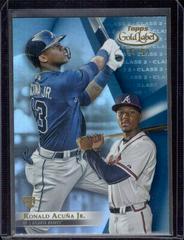 Ronald Acuna Jr. [Class 2 Blue] Baseball Cards 2018 Topps Gold Label Prices