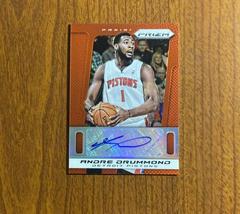 Andre Drummond #137 Basketball Cards 2013 Panini Prizm Autograph Prices