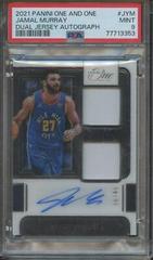 Jamal Murray Basketball Cards 2021 Panini One and One Dual Jersey Autographs Prices