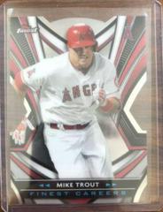 Mike Trout #FCI-6 Baseball Cards 2021 Topps Finest Career Die Cut Prices