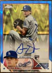 Gavin Stone [Blue] #RA-GS Baseball Cards 2023 Topps Chrome Update Rookie Autographs Prices