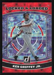 Ken Griffey Jr. [Red] Baseball Cards 2023 Panini Donruss Locked and Loaded Prices