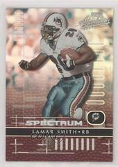 Lamar Smith [Spectrum] #48 Football Cards 2001 Playoff Absolute Memorabilia Prices