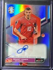 Granit Xhaka #BCA-GX Soccer Cards 2023 Topps Finest Road to UEFA EURO Autograph Prices