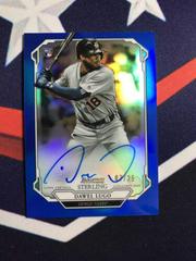 Dawel Lugo [Blue Refractor] #DL Baseball Cards 2019 Bowman Sterling Rookie Autographs Prices