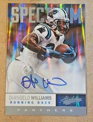 DeAngelo Williams [Spectrum Platinum Autograph] #3 Football Cards 2012 Panini Absolute Prices