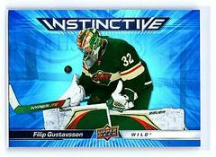 Filip Gustavsson #IN-6 Hockey Cards 2023 Upper Deck Instinctive Prices