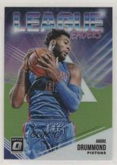 Andre Drummond [Lime Green] Basketball Cards 2018 Panini Donruss Optic League Leaders Prices