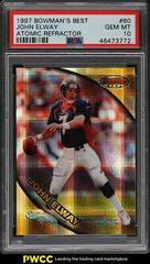John Elway [Atomic Refractor] Football Cards 1997 Bowman's Best Prices