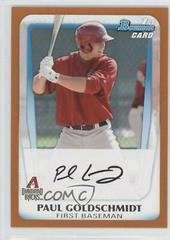 Paul Goldschmidt [Orange] #BP99 Baseball Cards 2011 Bowman Prospects Prices