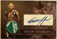 Edson Barboza Ufc Cards 2016 Topps UFC Top of the Class Autograph Relic Prices