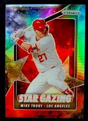 Mike Trout [Cosmic Haze Prizm] Baseball Cards 2020 Panini Prizm Star Gazing Prices