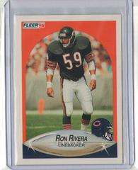 Ron Rivera Football Cards 1990 Fleer Update Prices