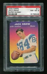 Jack Snow Football Cards 1970 Topps Glossy Prices