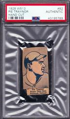 Pie Traynor #82 Baseball Cards 1928 W513 Hand Cut Prices