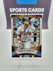 Ronald Acuna Jr. [Orange] #47 Baseball Cards 2022 Topps Tribute Prices