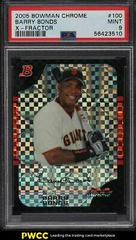 Barry Bonds [Xfractor] Baseball Cards 2005 Bowman Chrome Prices