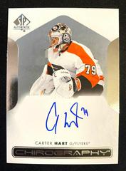 Carter Hart Hockey Cards 2022 SP Authentic Chirography Autographs Prices