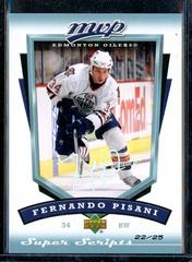 Fernando Pisani Hockey Cards 2006 Upper Deck MVP Prices
