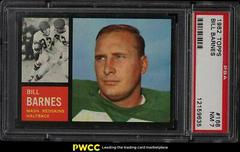 Bill Barnes #168 Football Cards 1962 Topps Prices