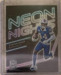 Stefon Diggs Football Cards 2023 Panini Spectra Neon Nights Prices