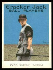 Adam Dunn [Mini Blue] #97 Baseball Cards 2004 Topps Cracker Jack Prices