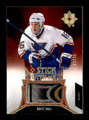 Brett Hull #SWM-BH Hockey Cards 2021 Ultimate Collection Stick With Me Prices