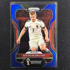 Kevin De Bruyne [Blue] Soccer Cards 2022 Panini Prizm World Cup Prices