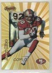 Jerry Rice [Refractor] #20 Football Cards 1998 Bowman's Best Prices