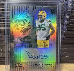 Devonte Wyatt [Black] #RS-DW Football Cards 2022 Panini Illusions Rookie Signs Prices