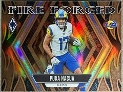 Puka Nacua [Bronze] #FF-8 Football Cards 2023 Panini Phoenix Fire Forged Prices