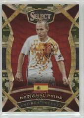 Andres Iniesta [Camo] Soccer Cards 2016 Panini Select National Pride Prices