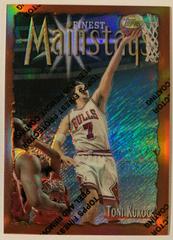 Toni Kukoc [Refractor] Basketball Cards 1996 Finest Prices