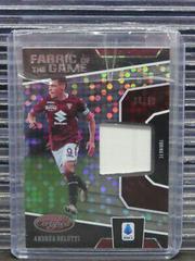 Andrea Belotti [Silver Circles] Soccer Cards 2020 Panini Chronicles Fabric of the Game Prices