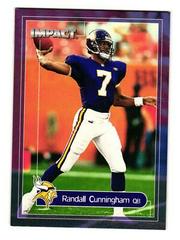 Randall Cunningham #43 Football Cards 2000 Skybox Impact Prices