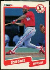 Ozzie Smith #260 Baseball Cards 1990 Fleer Prices