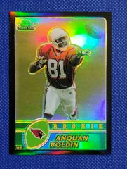 Anquan Boldin [Black Refractor] Football Cards 2003 Topps Chrome Prices