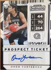 Omer Yurtseven [Tournament Autograph Ticket] Basketball Cards 2020 Panini Contenders Draft Picks Prices