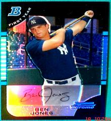 Ben Jones [Refractor] #202 Baseball Cards 2005 Bowman Chrome Prices