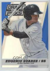 Eugenio Suarez [Blue Prizm] Baseball Cards 2013 Panini Prizm Perennial Draft Picks Prices