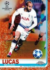 Lucas Moura [Orange Refractor] #2 Soccer Cards 2018 Topps Chrome UEFA Champions League Prices